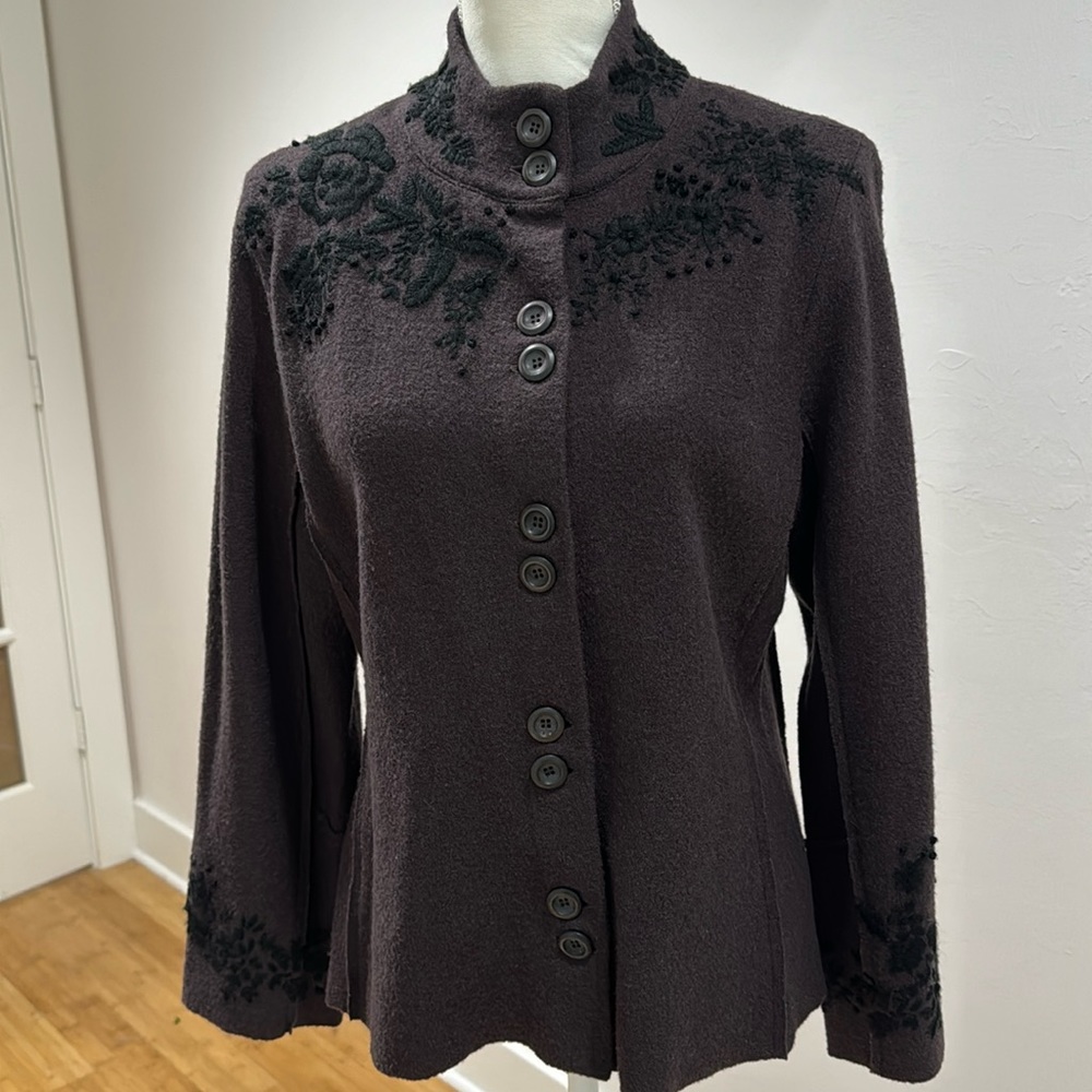 Felt jacket.